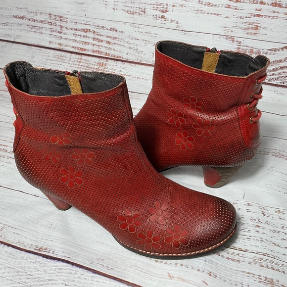 L’Artiste by Springstep Ankle Boots Tan - Picture 1 of 6